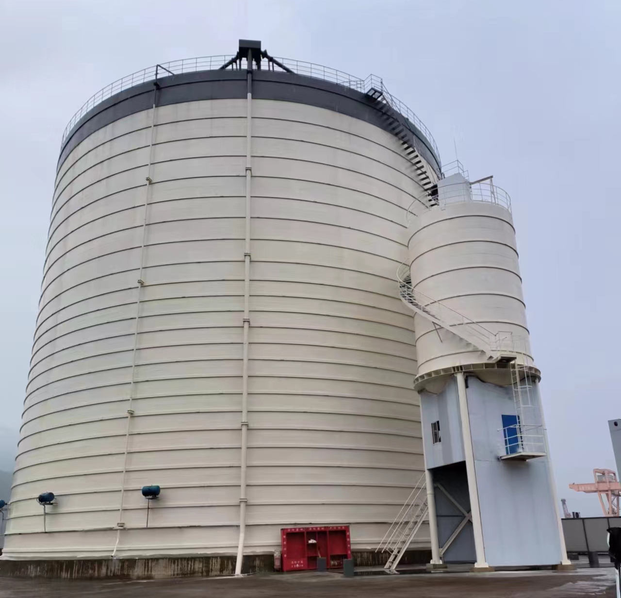 来安10万吨水泥钢板库